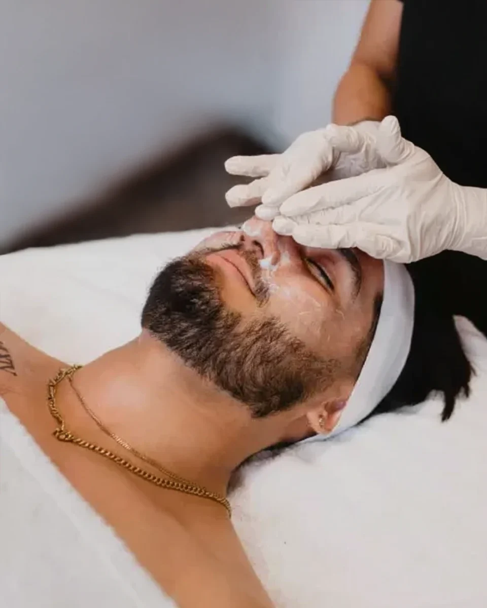 The Cowboy Facial deep cleanse and polish in Dallas