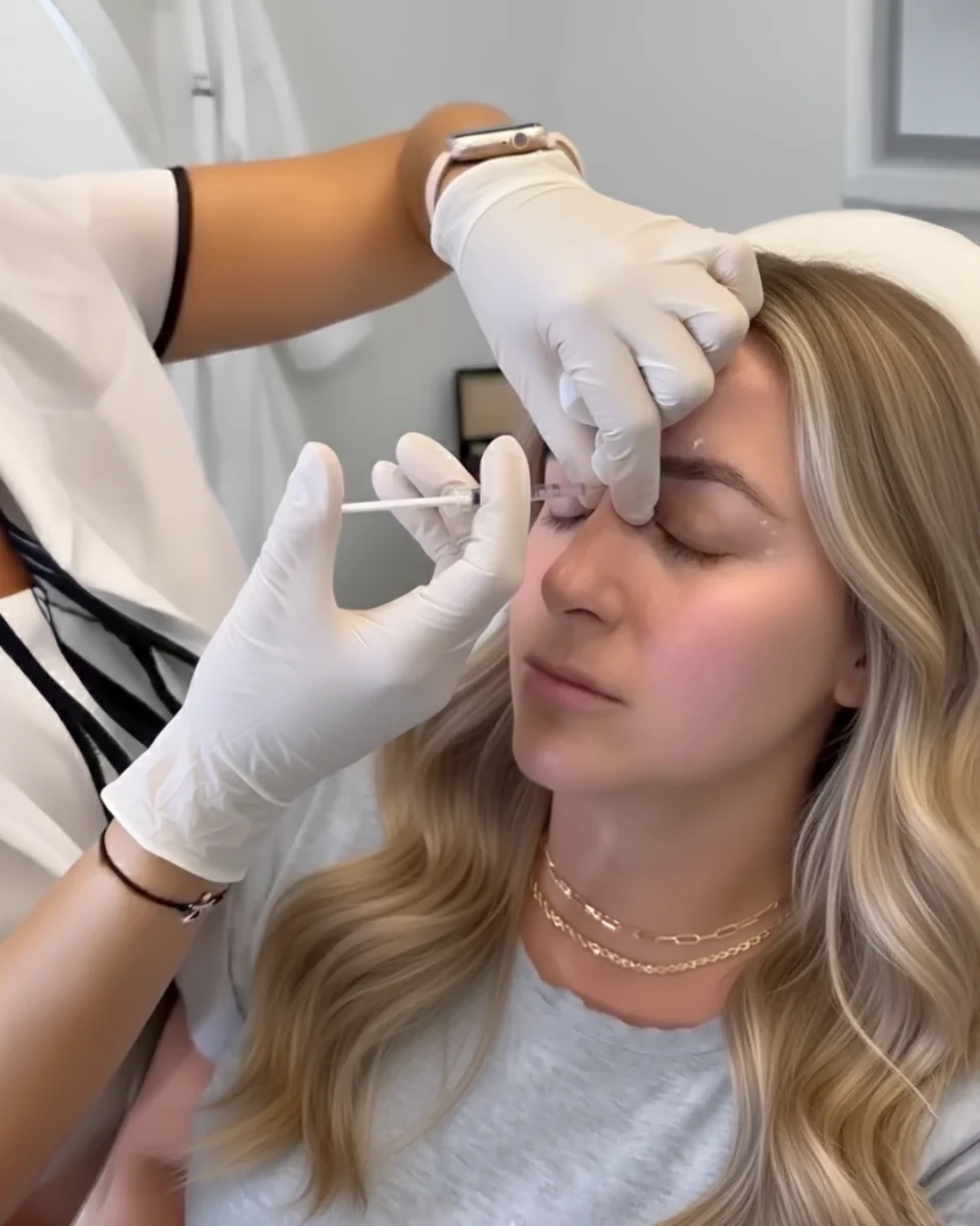 Dysport wrinkle relaxer treatment for frown lines and crow's feet in Dallas