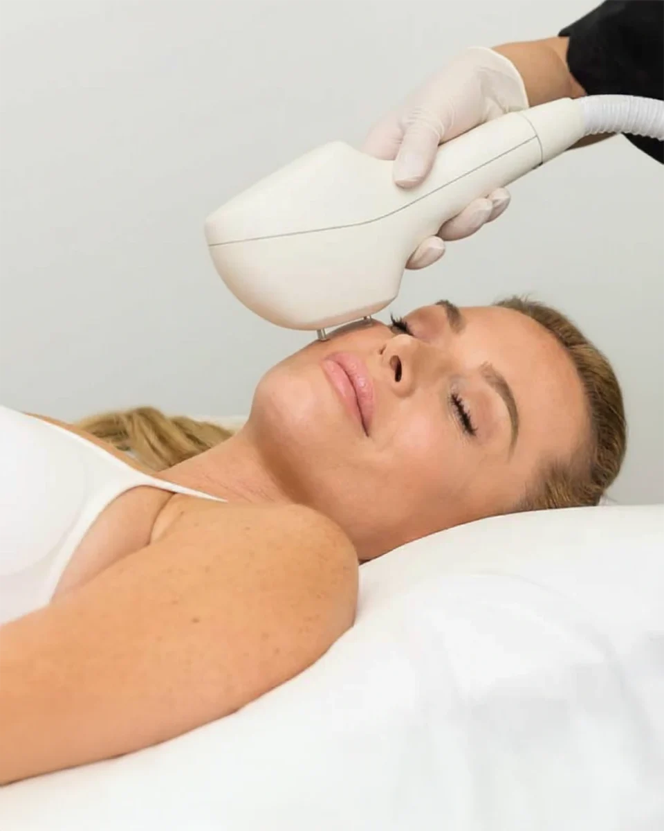 AC Dual acne treatment blue and red light at Mara's Med Spa Dallas